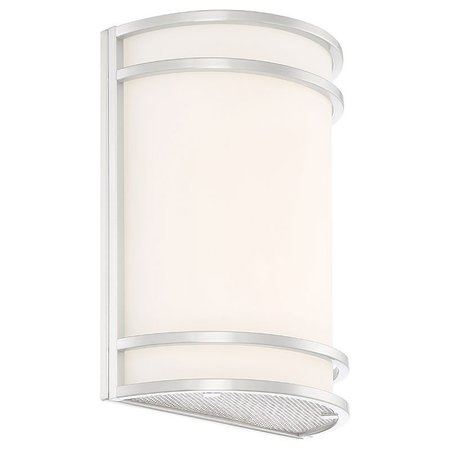 Access Lighting Lola, Wall Sconce, Brushed Steel Finish, Frosted Glass 62165-BS/FST